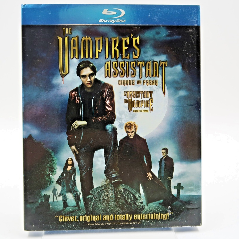 The Vampire's Assistant Blu-ray 2009 Cirque Du Freak Universal PG Slipcover